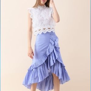 Ruffle skirt